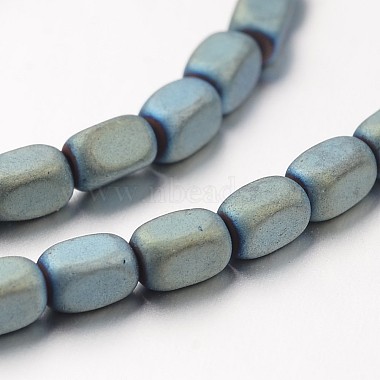Cuboid Non-magnetic Hematite Beads