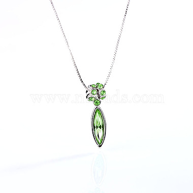 410mm Alloy+Austrian Crystal Necklaces