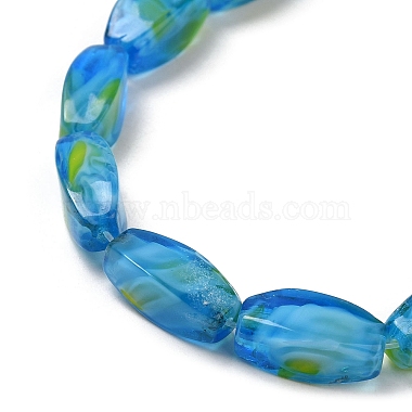 Handmade Milleflori Glass Beads Strands(X-EGLA-P053-04A-01)-4