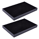 Rectangle MDF Jewelry Trays for Earrings(RDIS-WH0011-28)-8