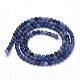 Natural Sodalite Beads Strands(G-S281-30-3mm)-2