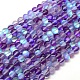 Synthetic Moonstone Beads Strands(G-F142-6mm-11)-1