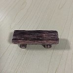 Resin Benches, Mini Furniture, Dollhouse Garden Decorations, Old Rose, 56x16mm(MIMO-PW0003-165D)