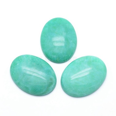 40mm Oval Amazonite Cabochons