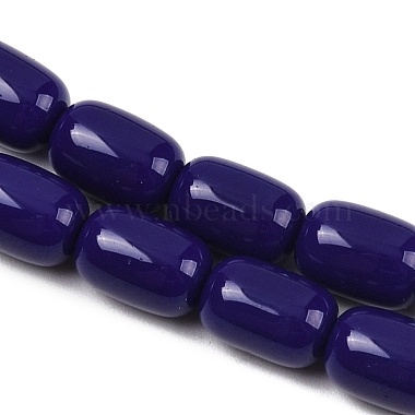 perles verre opaque brins(X-GLAA-Z015-02D)-3