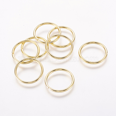 Golden Ring Iron Close but Unsoldered Jump Rings