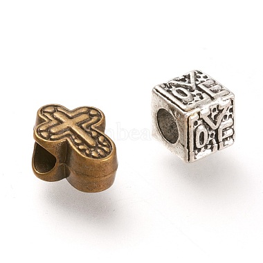 Tibetan Style Alloy Spacer Beads(PALLOY-XCP0014-05-RS)-2
