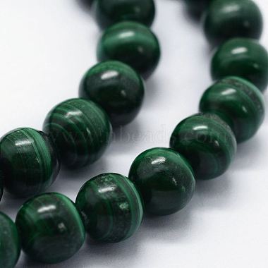 Chapelets de perles en malachite naturelle(G-E484-02)-3