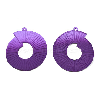 Purple Ring Iron Pendants