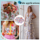 2 Yards Polyester Fabrics(DIY-WH0622-743A)-5