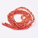 Spray Painted Crackle Glass Beads Strands(CCG-Q002-4mm-10)-2