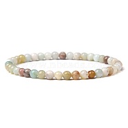 4MM Natural Amazonite Stretch Bracelets(RP2095-1)