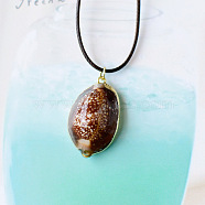 Natural Conch and Shell Pendant Necklaces(YJ0466-13)