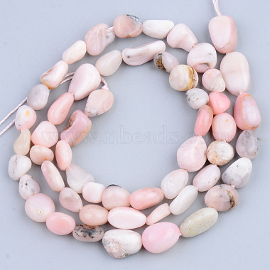 Natural Pink Opal Beads Strands(G-S359-169)-2