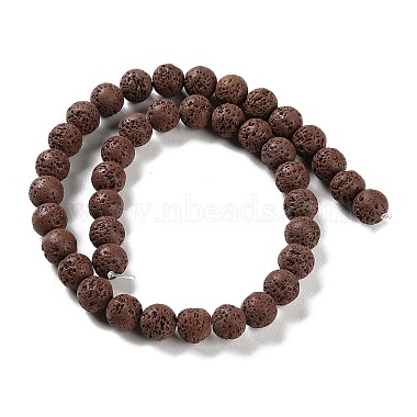 Synthetic Lava Rock Dyed Beads Strands(G-H311-08C-02)-3