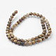 Natural Picture Jasper Bead Strands(G-G735-16-6mm)-2