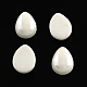 cabochons en verre opaque plaqué perlé(X-PORC-S778-18x25-M)-2