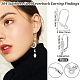 50Pcs 304 Stainless Steel Leverback Earring Findings(STAS-BBC0004-07)-2