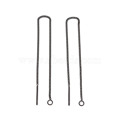 304 Stainless Steel Stud Earring Finding(X-STAS-E161-07EB)-2