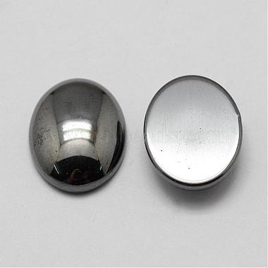 Non-magnetic Synthetic Hematite Cabochons(G-P162-04-10x14mm)-2