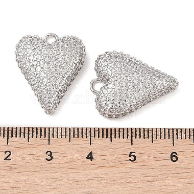 Brass Micro Pave Clear Cubic Zirconia Pendants(KK-S388-01P-04)-3