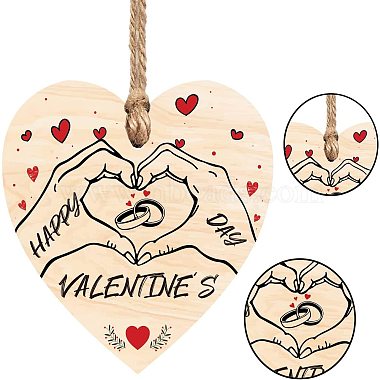 Heart with Word Wooden Hanging Plate(HJEW-WH0037-016)-3