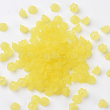 Transparent Acrylic Beads Caps(X-PL543-2)-2