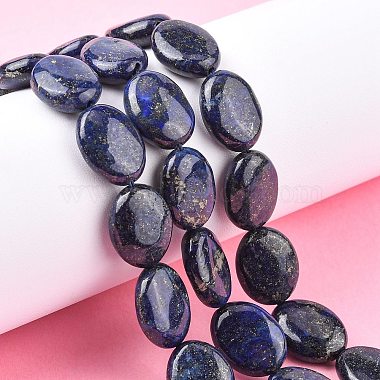 Oval Lapis Lazuli Beads