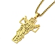 PVD Vacuum Plating 201 Stainless Steel Pendant Necklaces for Man(NJEW-Q336-03D-G)-1