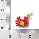 合金エナメルペンダント(KK-H523-05A-G)-3