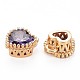 Brass Micro Pave Cubic Zirconia Charms(KK-S356-773C)-2