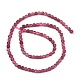 naturelles tourmaline rose brins de perles(G-G106-G03-01A)-3