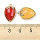 Natural & Synthetic Mixed Gemstone Faceted Pendants(G-M431-06G)-3