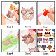 DIY Cartoon Style Animal  Sticker Kit(DIY-WH0453-29)-3