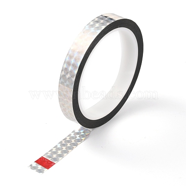 Laser Shining PET Plastic Scrapbook Decorative Adhesive Tapes(AJEW-H122-B02)-3