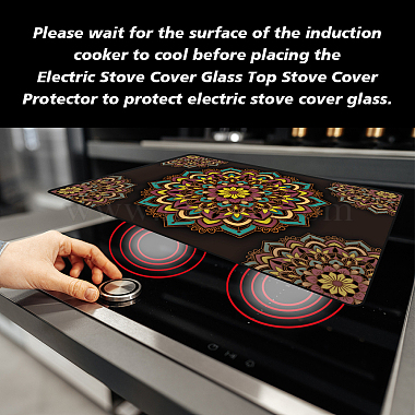 1Pc Cloth Induction Cooktop Protector Mats(AJEW-GA0006-58C)-5