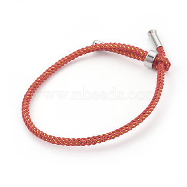 Couple Adjustable Nylon Cord Bracelets(BJEW-F362-B-P)-2