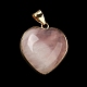 Natural Rose Quartz Pendants(G-K335-04G-16)-3