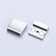 304 Stainless Steel Magnetic Clasps with Glue-in Ends(STAS-G163-26P)-4
