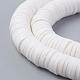 Flat Round Eco-Friendly Handmade Polymer Clay Beads(CLAY-R067-8.0mm-17)-2
