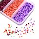 90G 5 Colors 12/0 Baking Paint Glass Seed Beads(SEED-YW0001-14B)-4