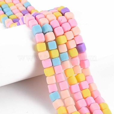Handmade Polymer Clay Beads Strands(CLAY-T020-09F)-7