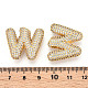 Brass Micro Pave Cubic Zirconia Pendants(KK-N254-06G-W)-3