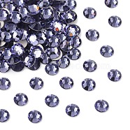 Preciosa&reg MAXIMA Crystal No Hotfix Flatback Stones, Czech Crystal, Dura Foiling, Round(438 11 615 Chaton Rose), 20410 Tanzanite, SS6(1.9~2.1mm)(Y-PRC-NSS6-20410)