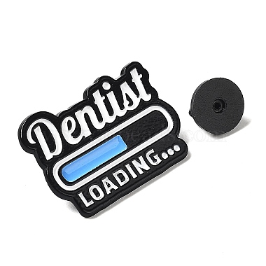 Word Dentist Loading Enamel Pins(JEWB-D019-01A-EB)-3