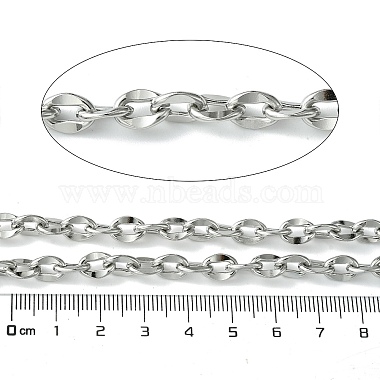 Tarnish Resistant 304 Stainless Steel Dapped Chains(CHS-K018-10P)-3