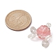 pendentifs citrouille en verre de quartz cerise(PALLOY-JF02377)-2