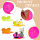 Transparent Acrylic Wall-mounted Storage Rack(HJEW-WH0036-161)-10