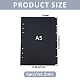 Plastic Notebook Index Divider Sheets(OFST-WH0002-54B)-2