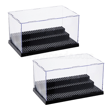 Clear Rectangle Acrylic Minifigures Display Case